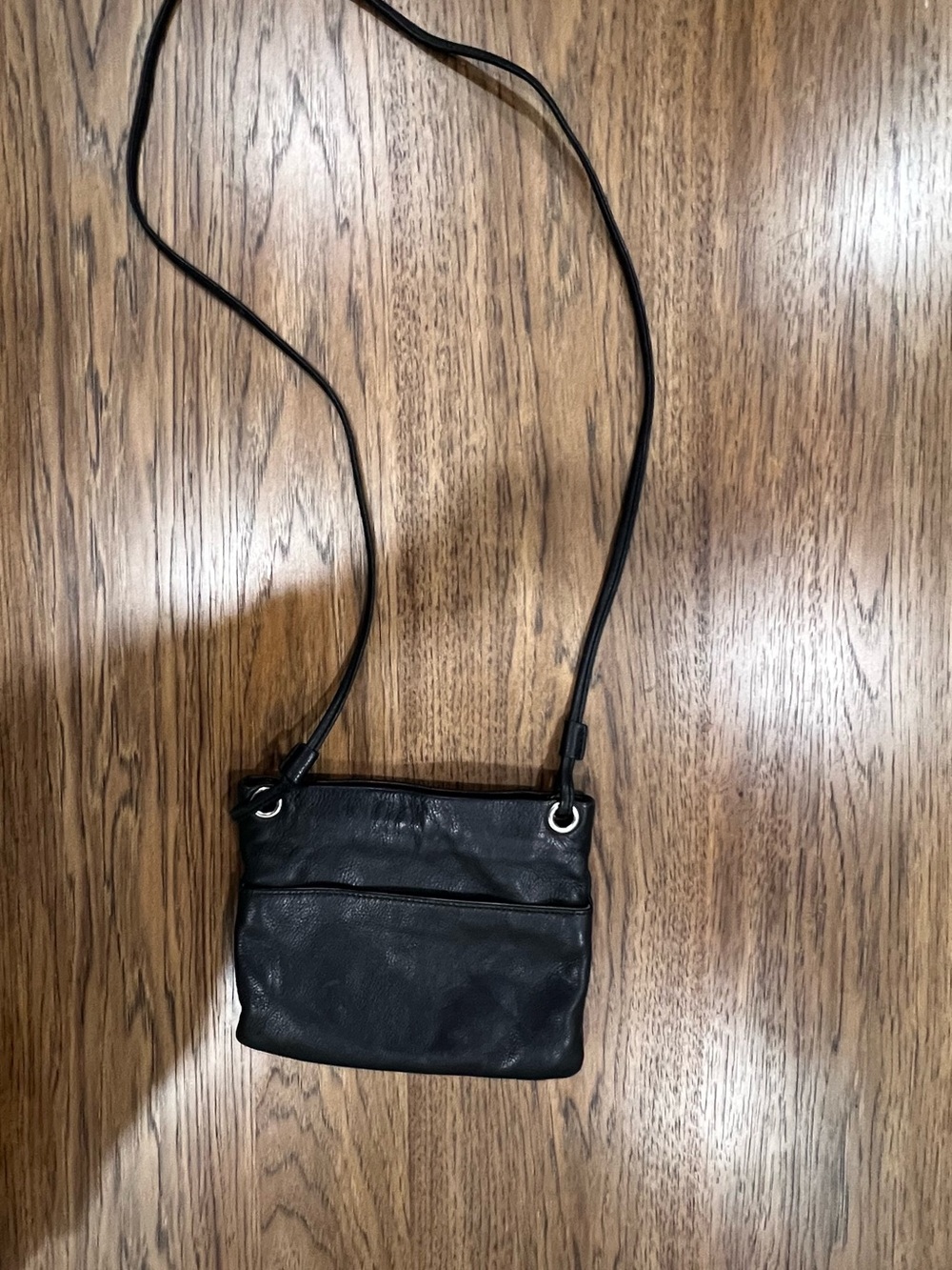 margot Black Genuine Leather Purse